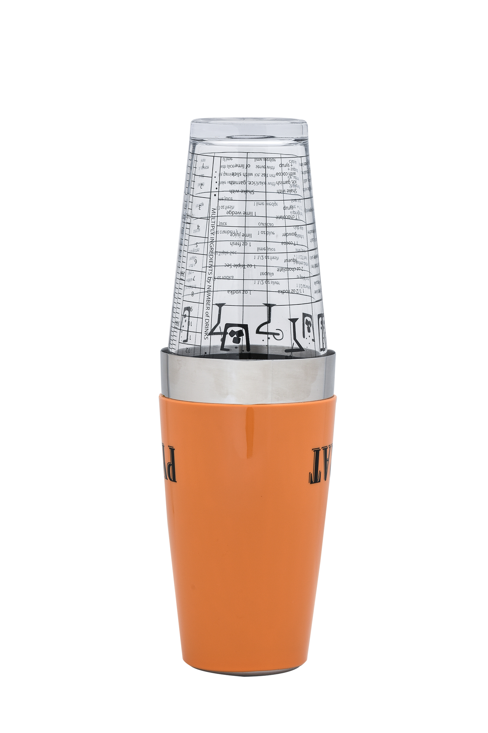 Cocktail shaker HL-1026-3ORA